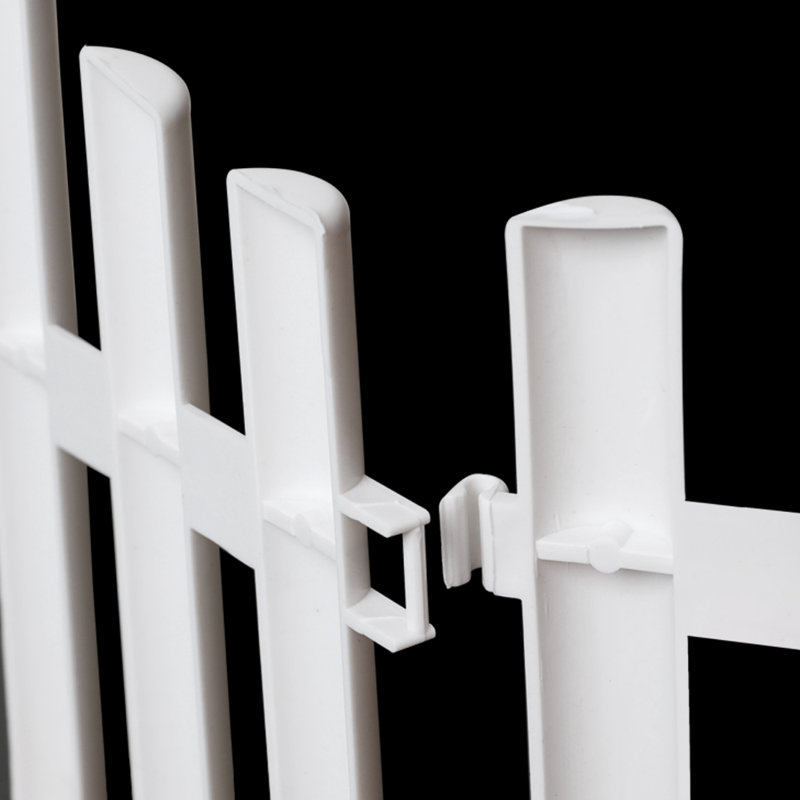 Forerate 13'' H x 24'' W White Plastic Fencing & Reviews Wayfair